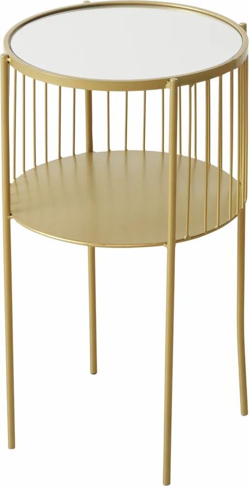 Masuta laterala metalica LOBO, Ø 33 x 55,5 cm