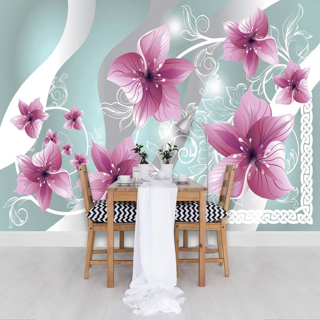 Fototapet - Flori (152,5x104 cm)
