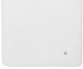 Cearsaf tricotat alb pentru copii 60 x 120 cm