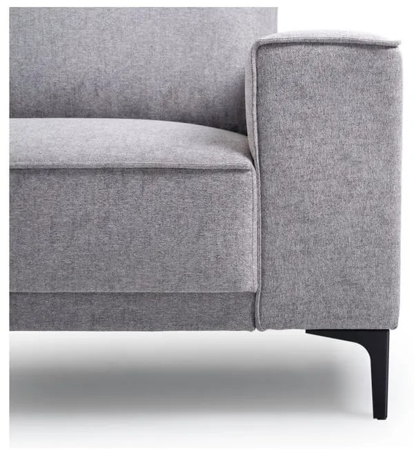 Canapea gri deschis 224 cm Copenhagen – Scandic