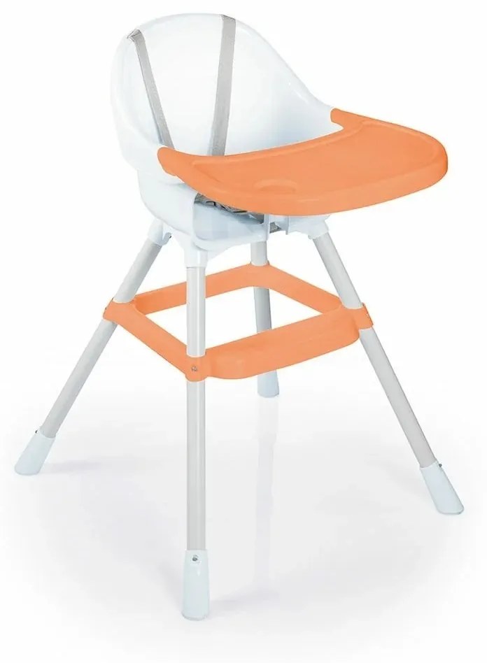 Scaun de masă pentru copii Dolu portocaliu, ,
