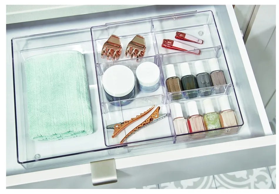 Organizator pentru sertare din plastic Crystalline – iDesign/The Home Edit