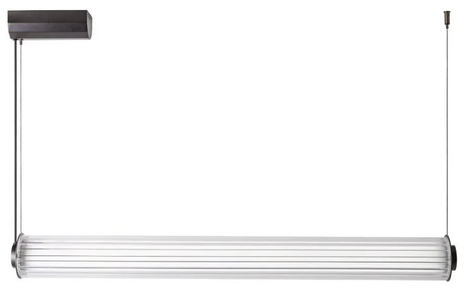 Lustra LED smart cu telecomanda COMO titan periat