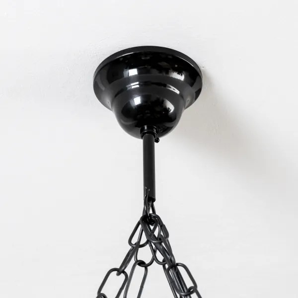 Lustră pe lanț Brilagi QUEEN 4xE14/40W/230V fag/nuc