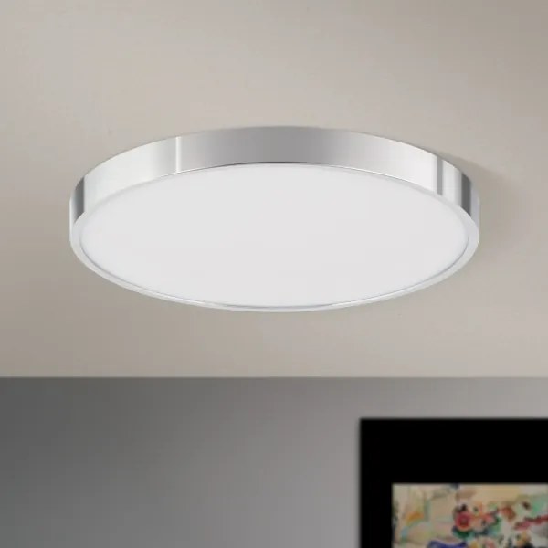 Plafonieră Orion DL 7-657/28 LED BULLY LED/28W/230V d. 28 cm crom lucios