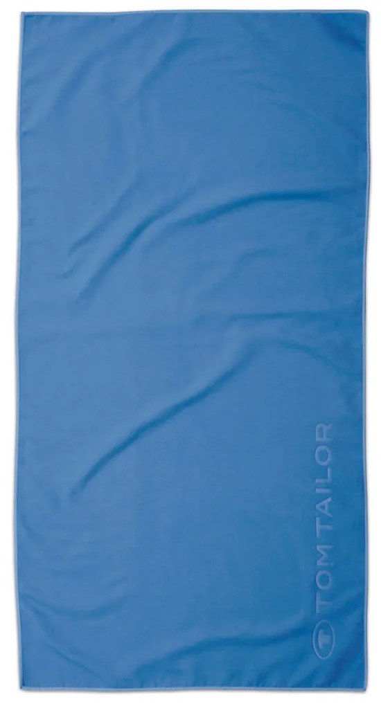 Prosop de fitness Tom Tailor Cool Blue , 70 x 140cm, 70 x 140 cm