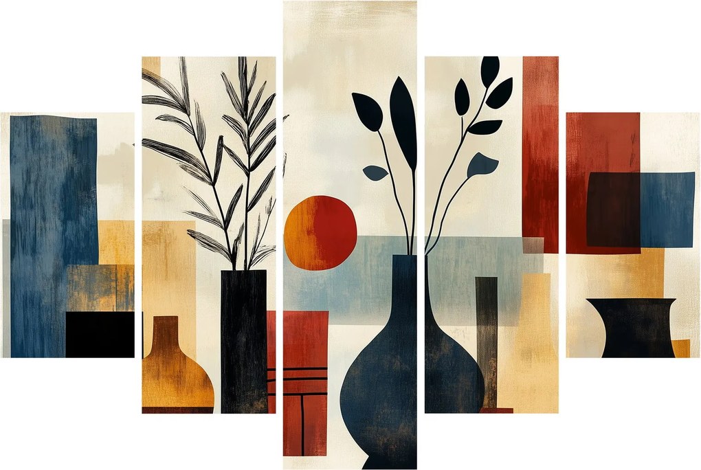 Tablou - Vaze cubiste (150x105 cm)
