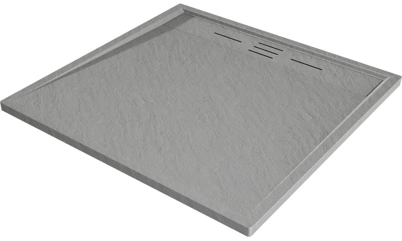Mexen Amon cadă de duș pătrată SMC 90 x 90 cm, gri - 4F619090