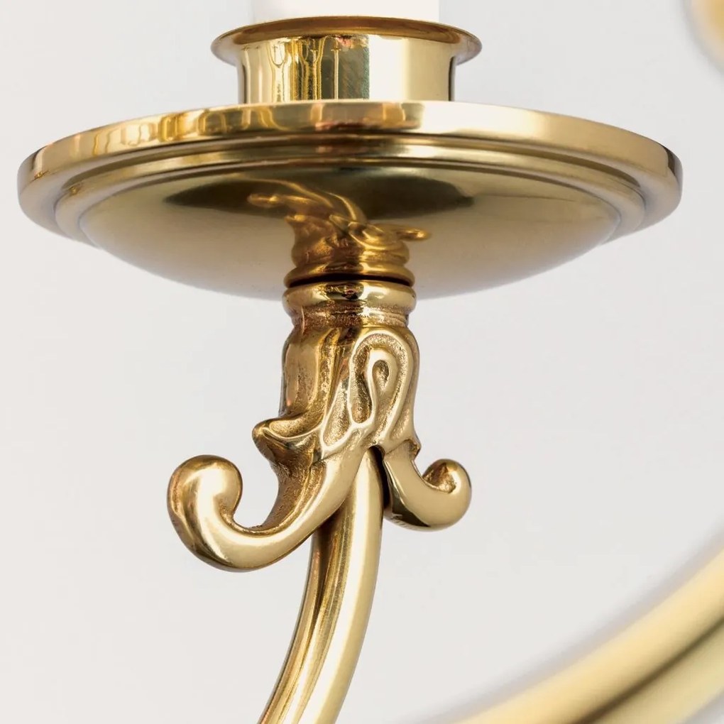 Candelabru 12 brate design clasic FLAMISCH, alama lucioasa