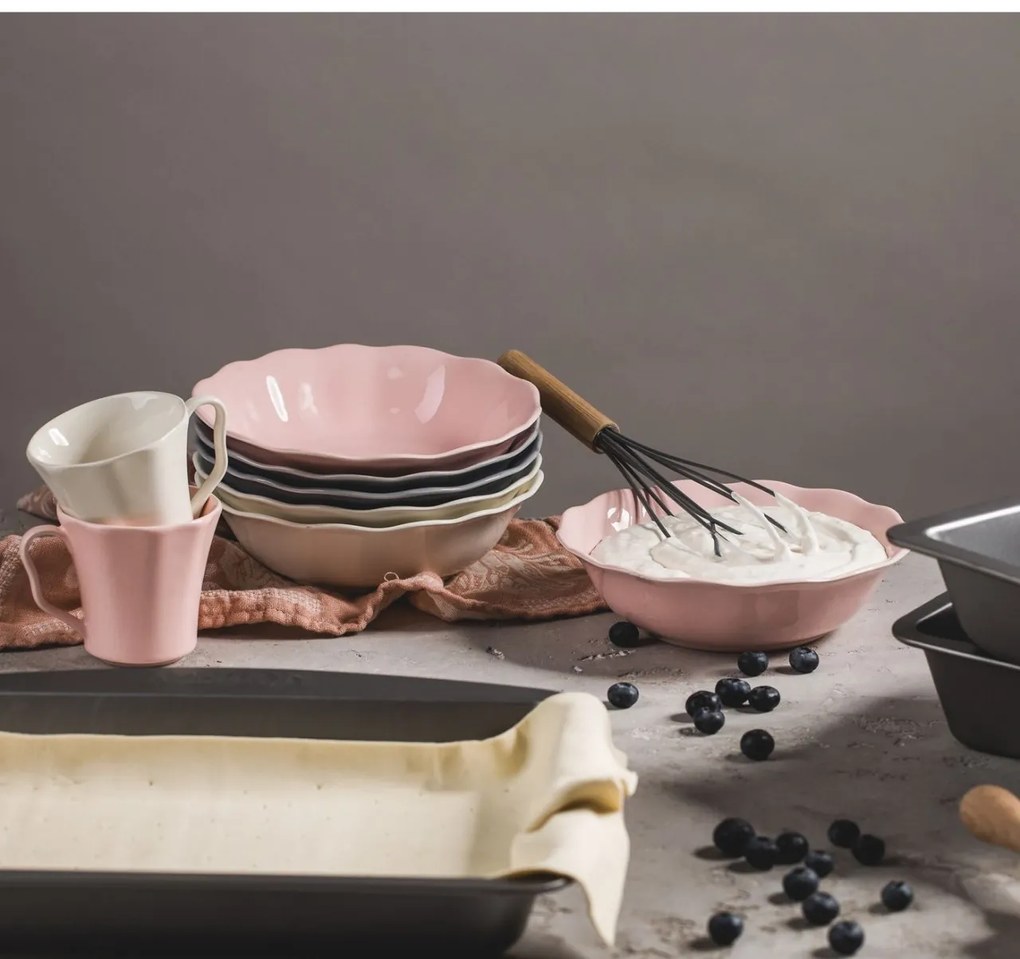 Tava copt 37x29x4.5cm, invelis Non-stick, Silvery
