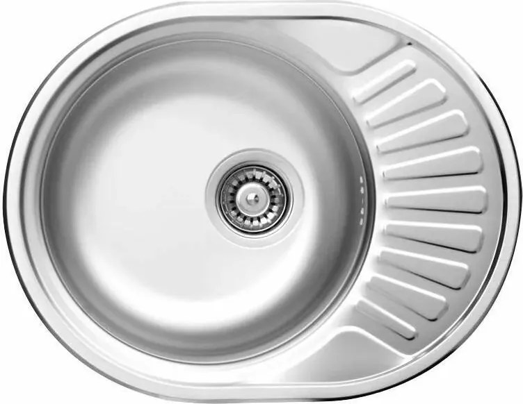 Chiuveta Deante Twist inox satinat 58x45 cm