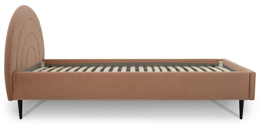 Pat pentru copii roz 90x200 cm Rainbow – Scandic