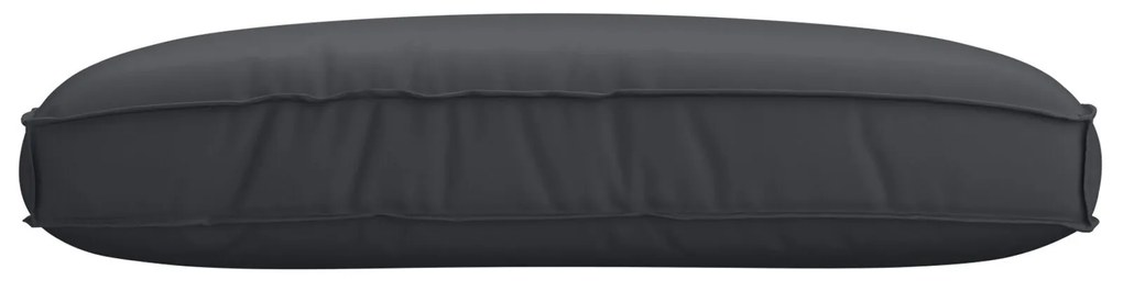vidaXL Pernă pentru șezut din paleți Negru 120 x 80 x 12 cm