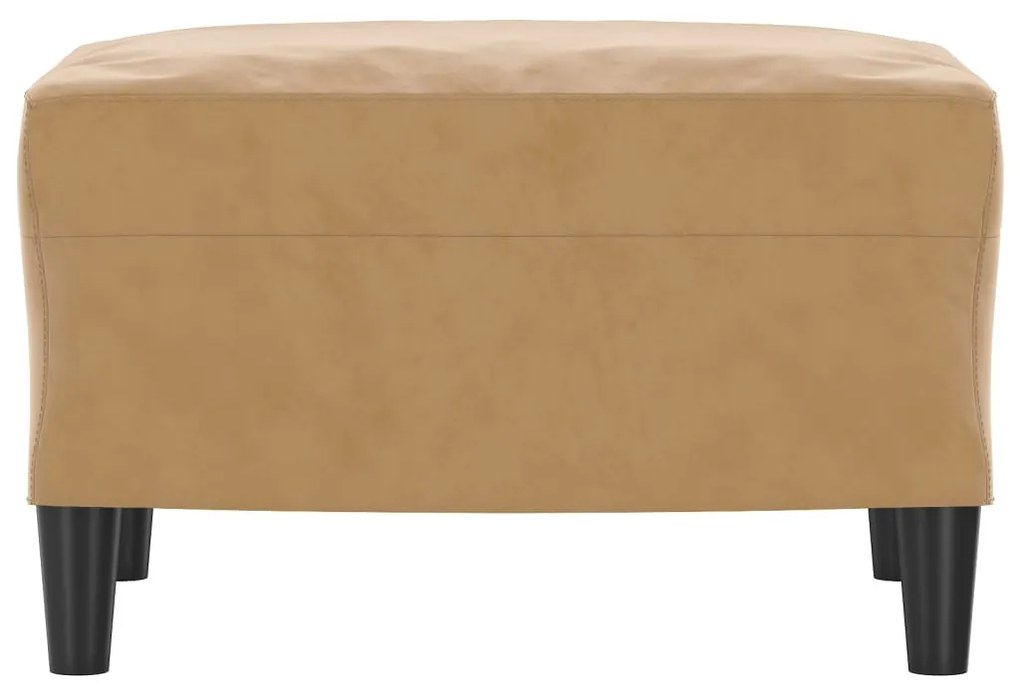 Taburet, maro, 60x50x41 cm, catifea Maro, 60 x 50 x 41 cm