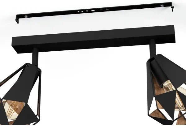 Spot Eglo 43716 CARLTON 2xE27/40W/230V