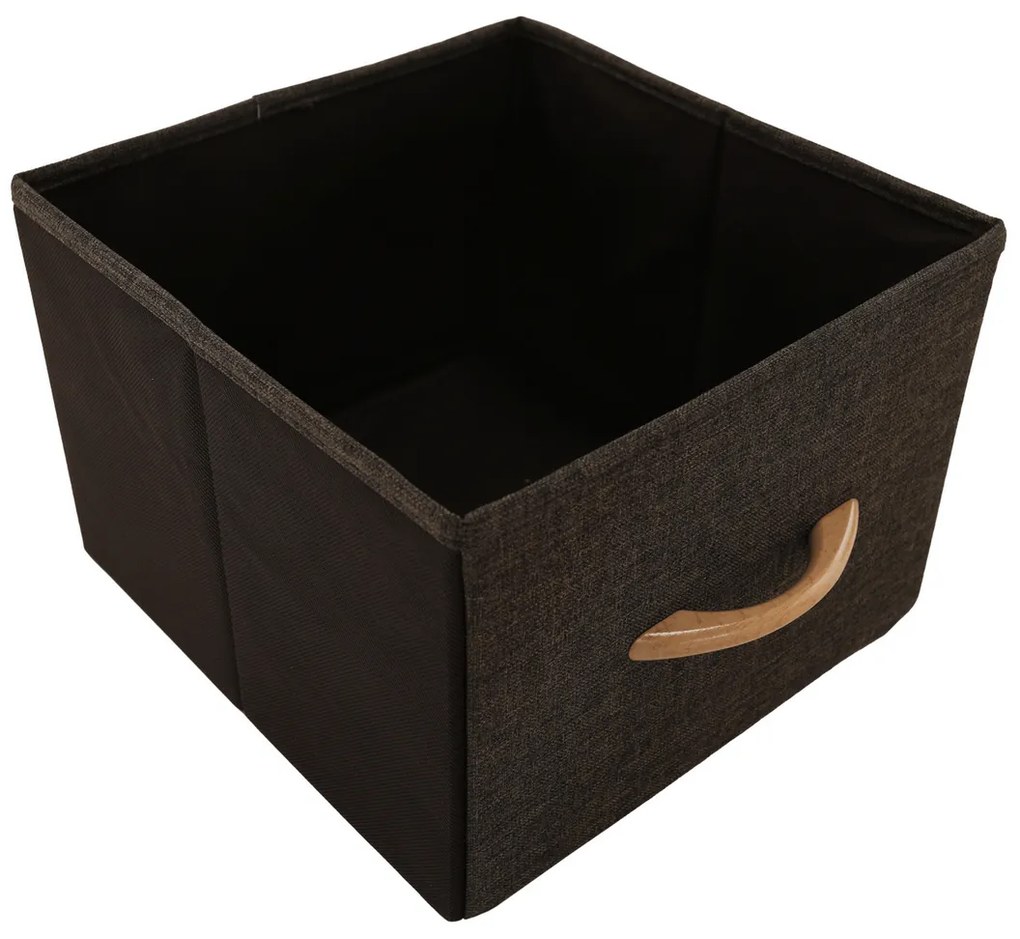 Comoda cu sertare din material textil HAZEL TIP 4,maro, S