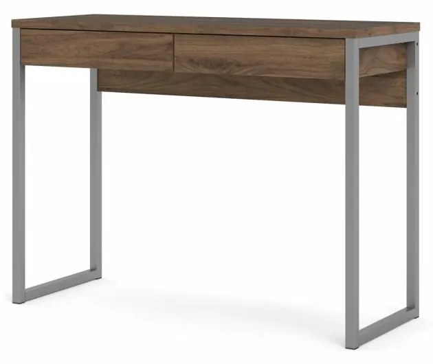 Tvilum Birou cu 2 sertare in decor de nuc, EFREM PLUS