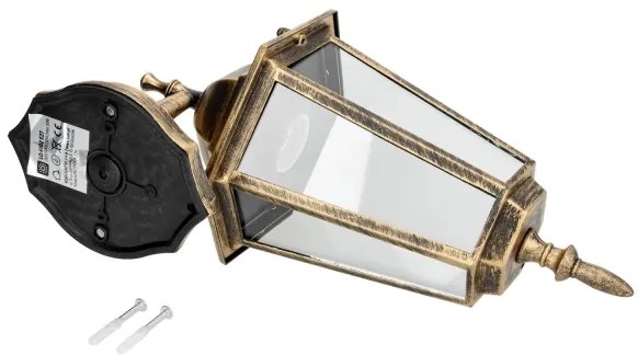 Aplică de exterior 1xE27/60W/230V IP44 aurie