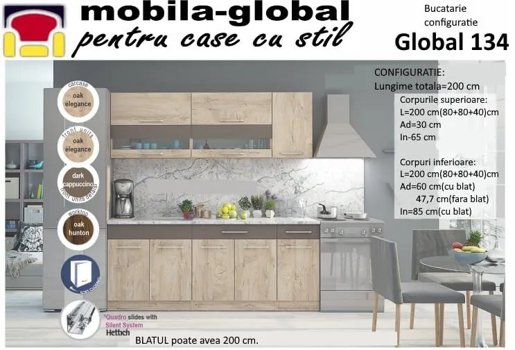 Bucatarie GLOBAL134