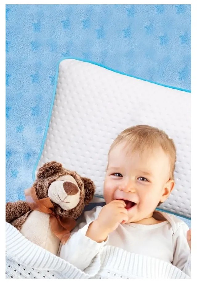 Pernă anatomică cu umplutură de spumă cu memorie 30x45 cm – Mila Home