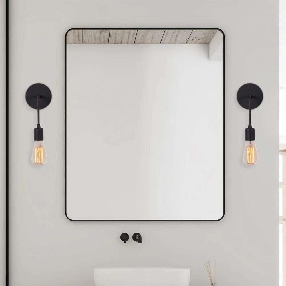 Aplică de perete negru-mat Dartini – Opviq lights