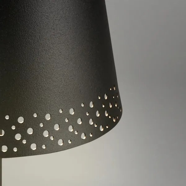 Brilo - Lampă LED de birou reîncărcabilă KIKI, cu control tactil, 2,6W/5V, IP44, 2600 mAh, neagră