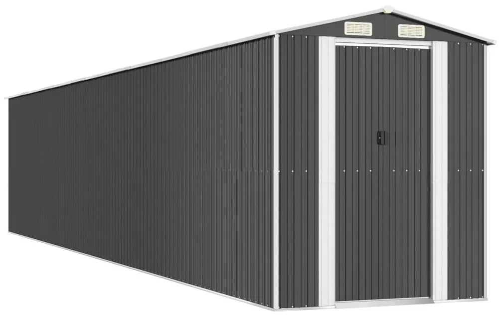 sopron de gradina, antracit, 192x1021x223 cm, otel galvanizat