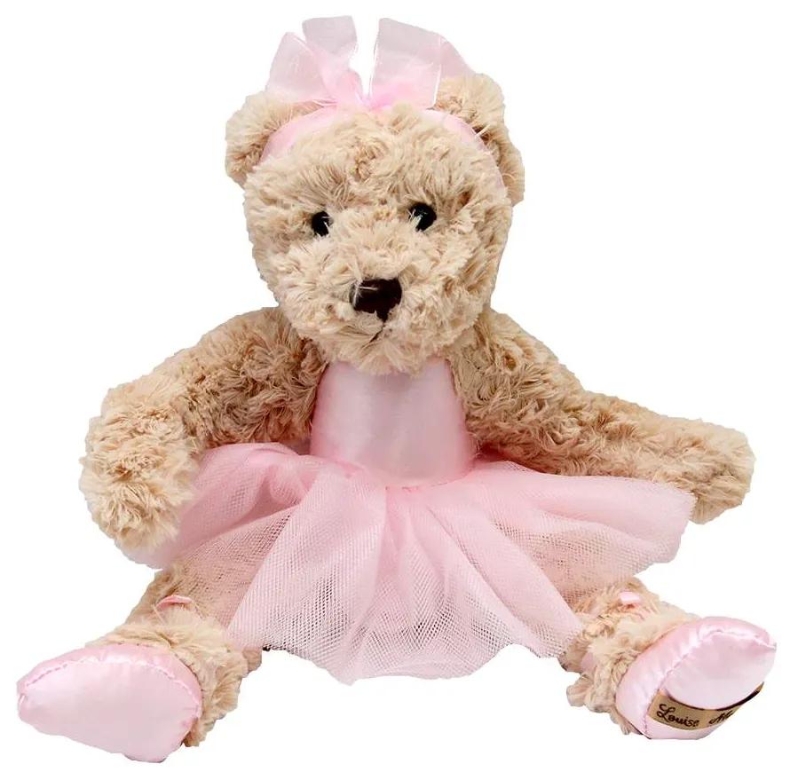 Urs de plus Ballerina, roz, 32 cm