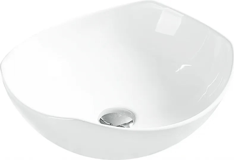 Mexen Enrica chiuvetă de blat 41 x 38 cm, albă - 21904100