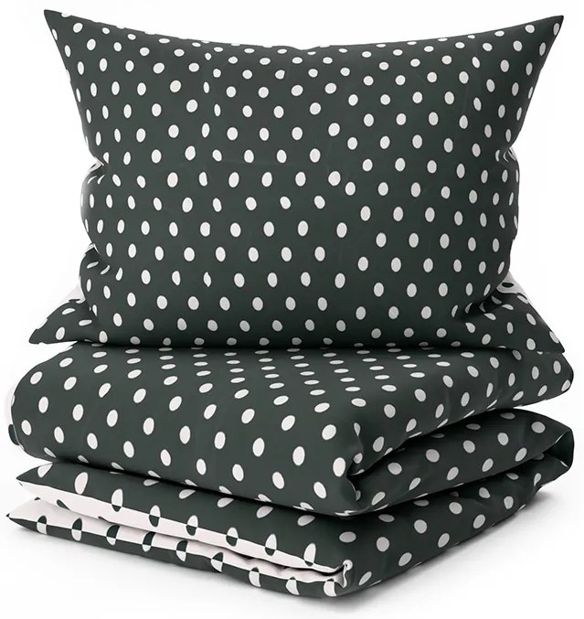 Lenjerie de pat din bumbac COLAM GREY gri hotelova capsă Dimensiune lenjerie de pat: 70 x 90 cm | 140 x 200 cm