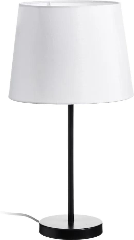 Veioza alb/negru Table Lamp White/Black Ø 25cm H 45cm | PRIMERA COLLECTION