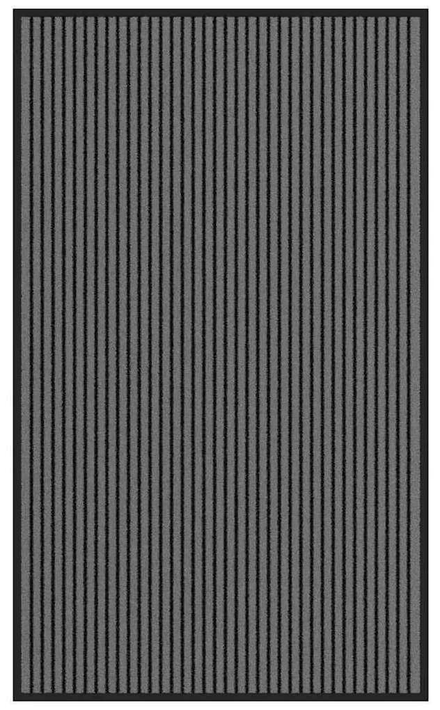vidaXL Covoraș Dună Neagră și Gri 90x150 cm