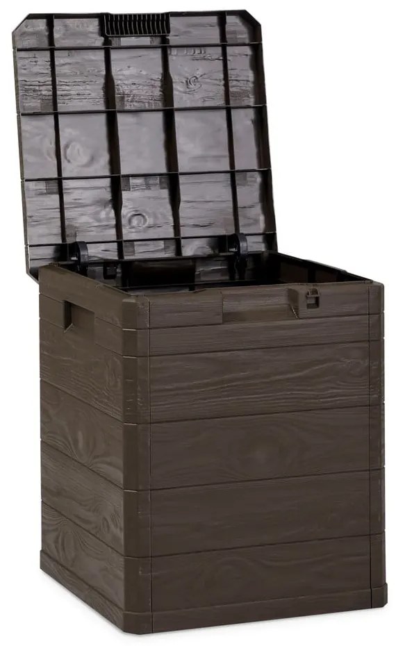 Cutie de depozitare pentru grădină maro închis Woodys – Toomax