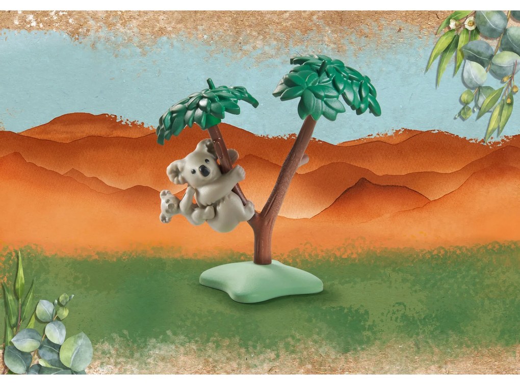 KOALA CU PUI IN COPAC - PLAYMOBIL WILTOPIA (PM71292)