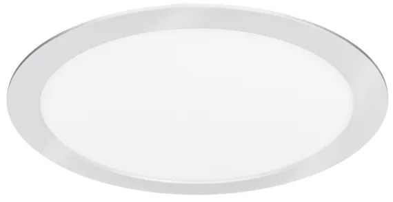 Solight WD244-S - Panou LED 2 în 1 24W/230V 3000/4000/6000K Ø 30 cm IP54 argintiu