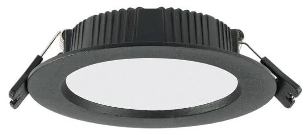 Immax NEO 07296L - Spot LED încastrat, reglabil, downlight, 12W, 230V, Wi-Fi, Tuya Ø 12 cm, negru