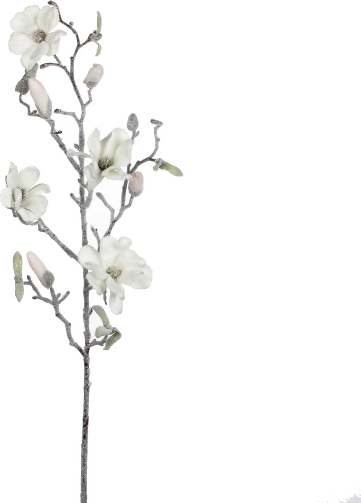 Floare artificiala, Magnolie, fulgi, 72 cm