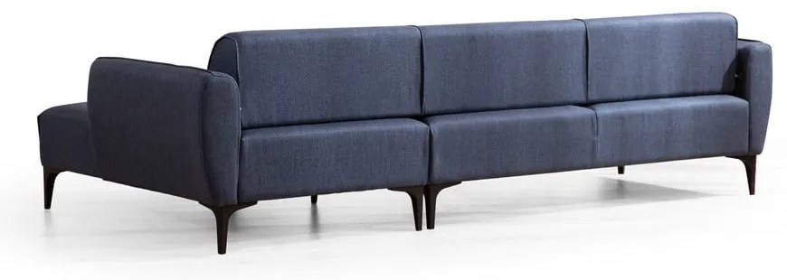 Colțar albastru Belissimo, colț pe partea dreaptă – Balcab Home