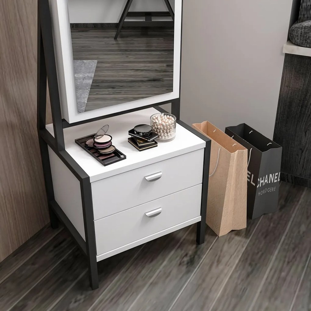 Măsuță cosmetică Elegante White