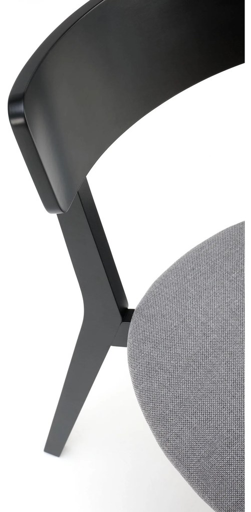 Scaun sufragerie Tentempies (negru + gri) . 1116982