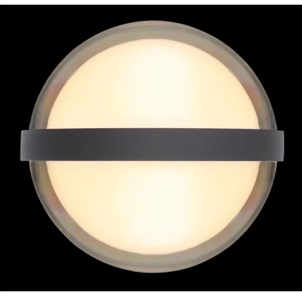 Aplică LED de exterior Globo 34157 ILLI LED/12W/230V IP54 negru