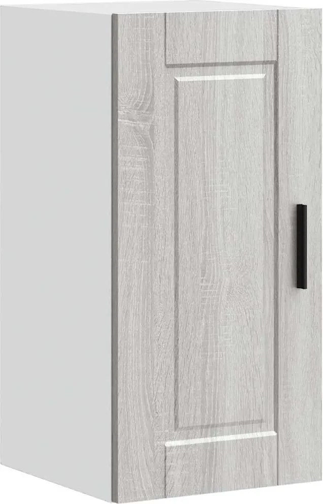 vidaXL Dulap de bucatarie "Porto" din lemn prelucrat Sonoma gri