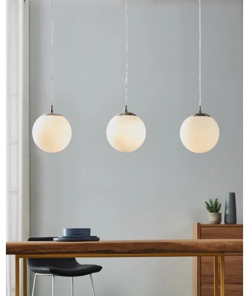 Lustră pe cablu RONDO 3xE27/40W/230V Eglo 900395