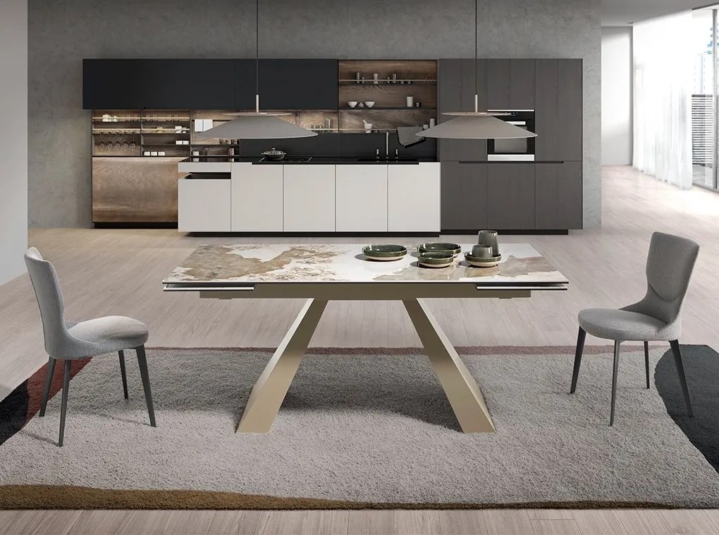 Scaun deosebit design LUX Light grey