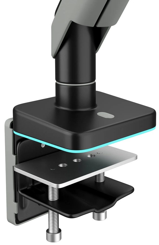 Suport monitor 49", gri/negru LED RGB X-ARM