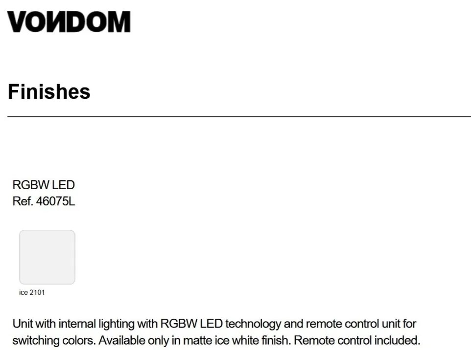 CORP DE ILUMINAT LED RGB DECORATIV THE SECOND LIGHT 75cm