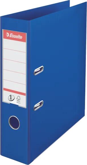 Biblioraft plastifiat ESSELTE 7.5cm albastru standard