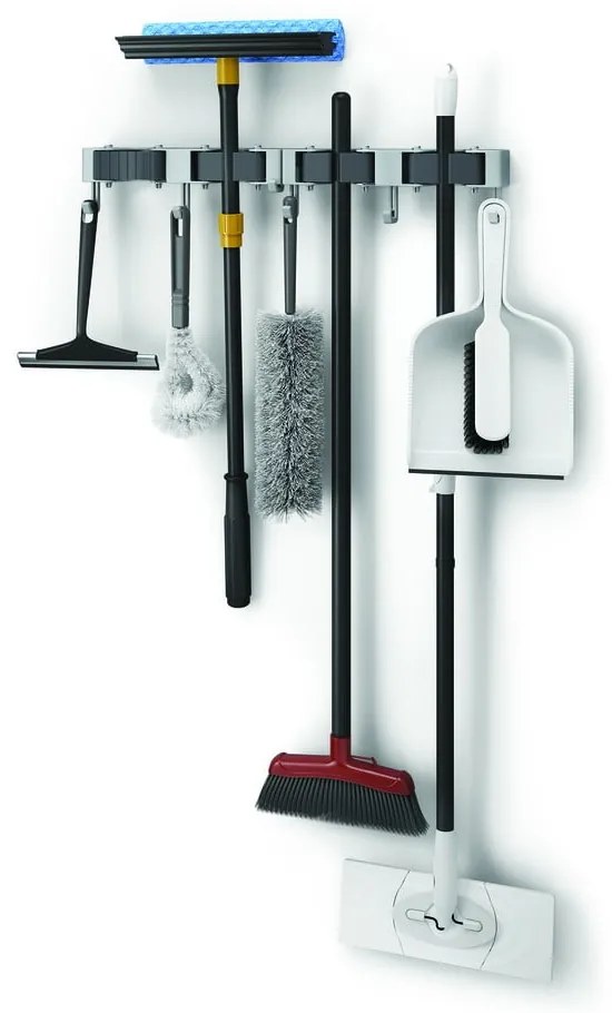 Suporturi de perete pentru mătură și mop 2 buc. - Metaltex