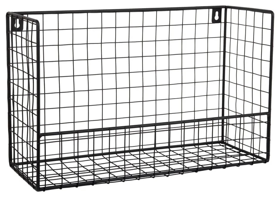 Raft negru din oțel 40 cm Reja – PT LIVING