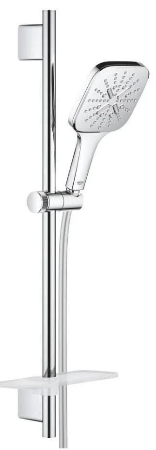 GROHE 26584000 - Set de duș RAINSHOWER SMARTACTIVE 130 CUBE, 600 mm, crom